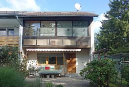 Ansicht Süd mit Terrasse