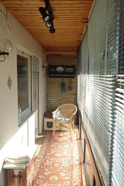 Balkon verglast 1 OG